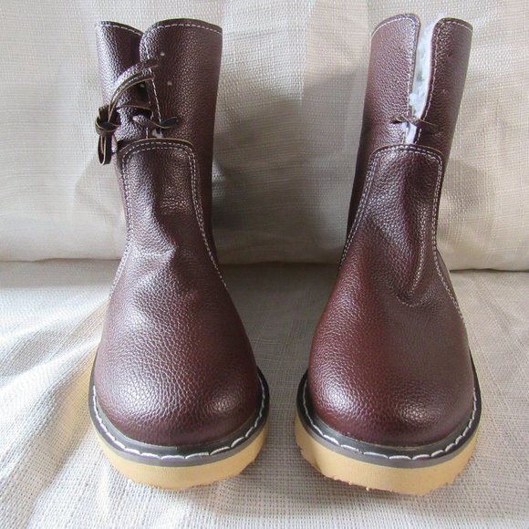 Brown Boots Size 7 - Picture 1 of 4